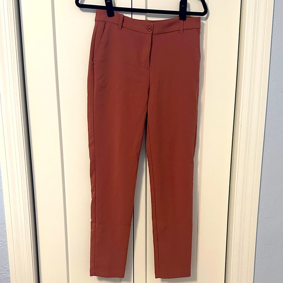 Papaya Rust Trousers - Picture 1 of 3